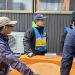 能登半島震災の被災地で水道の復旧活動をする田中友統氏